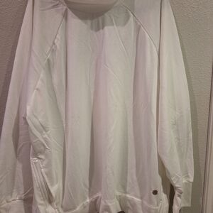 Jones New York White Sweatshirt 3X